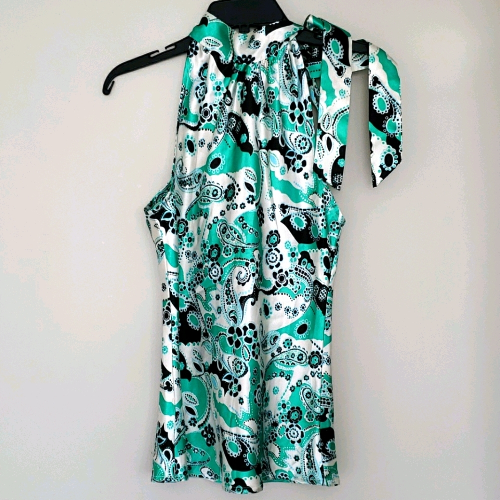 Dynamite tie neck top